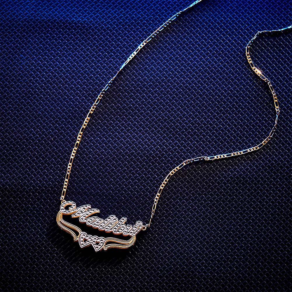Custom Hip Hop Name Necklace Vintage Bling Metal Necklace Gifts for Men - yournamenecklaceuk