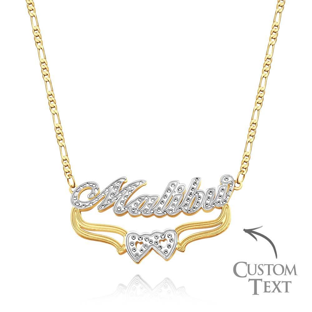 Custom Hip Hop Name Necklace Vintage Bling Metal Necklace Gifts for Men - yournamenecklaceuk