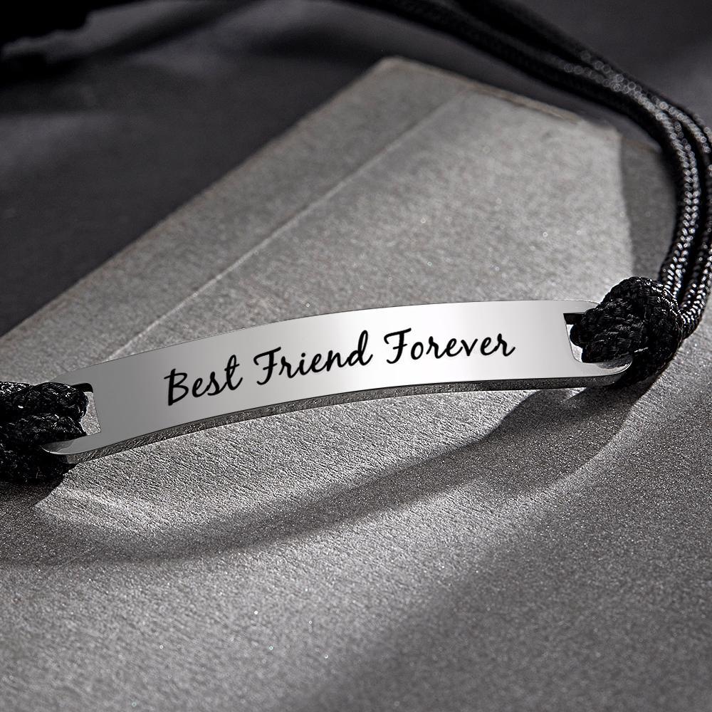 Custom Engraved Couples Bracelet Gift for Wedding Gift - yournamenecklaceuk