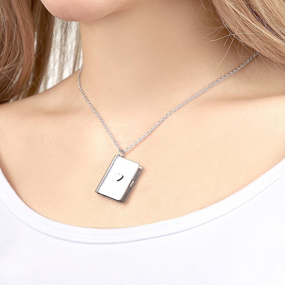 Custom Photo Necklace Album Surprise Gifts - yournamenecklaceuk