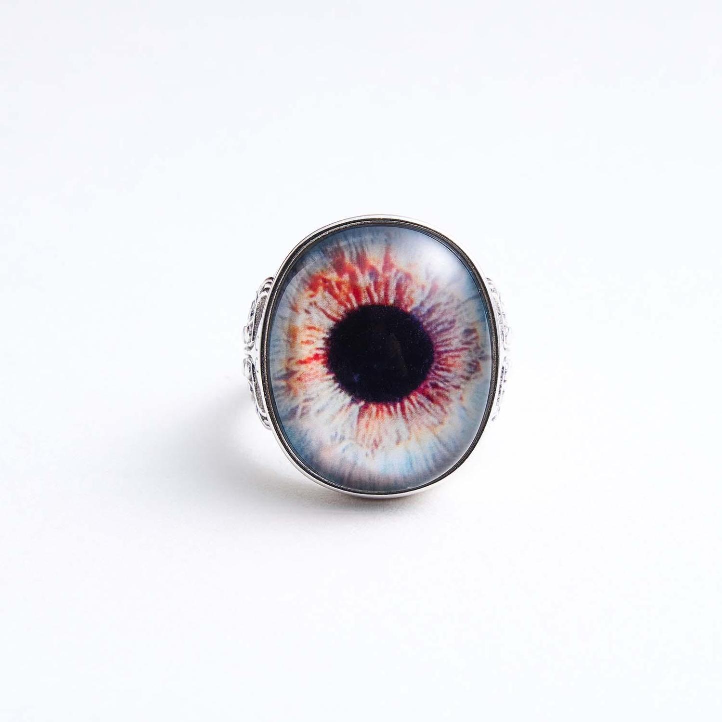 Eyeball Ring Adjustable Men's Ring Best Gift For Him -  NameNecklaceUK