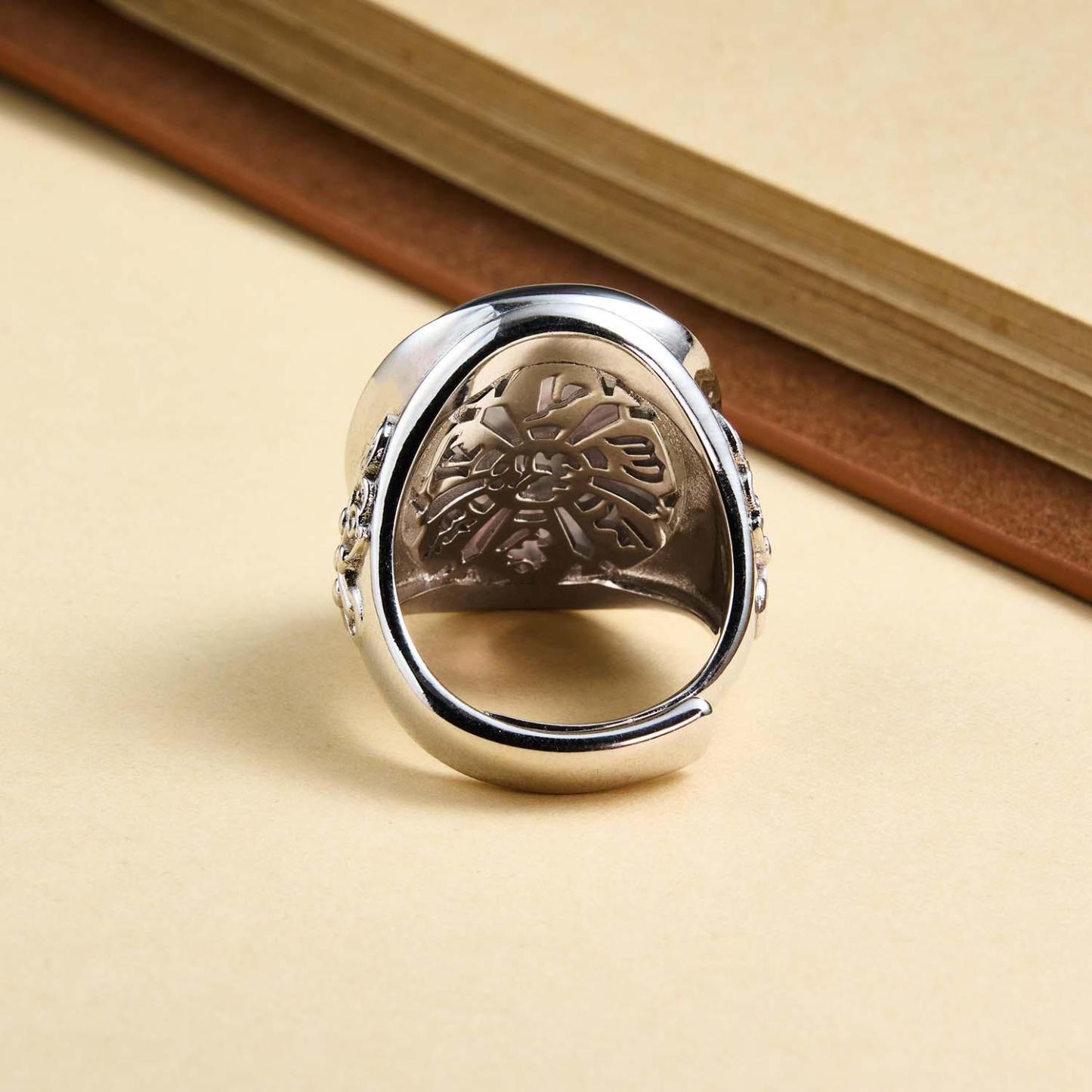 Eyeball Ring Adjustable Men's Ring Best Gift For Him -  NameNecklaceUK