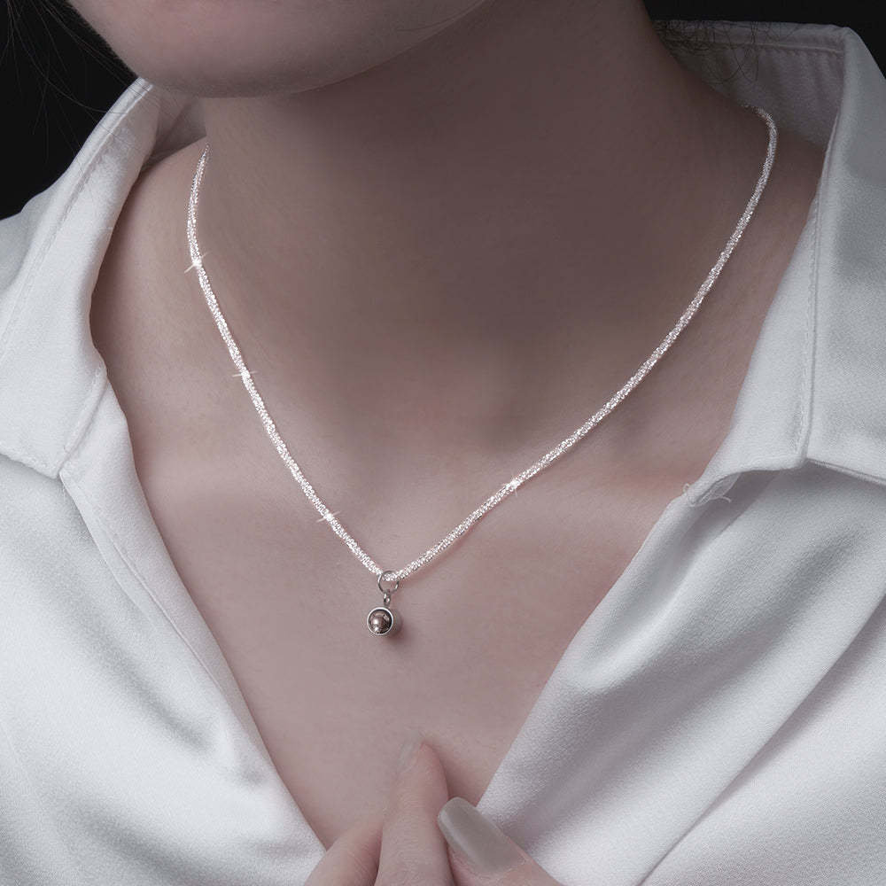 Custom Projection Cauliflower Chain Bracelet Gift for Her - yournamenecklaceuk