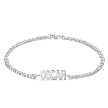 Men's Bracelet Dainty Name Bracelet Hypoallergenic Gift for Husband
