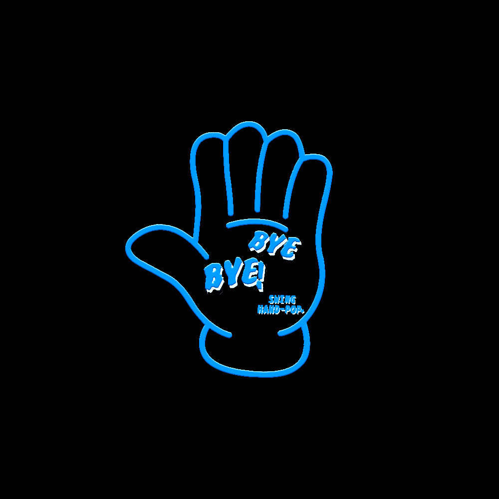 Car Windshield Glow Panel LED Car Sticker BYEBYE - yournamenecklaceuk