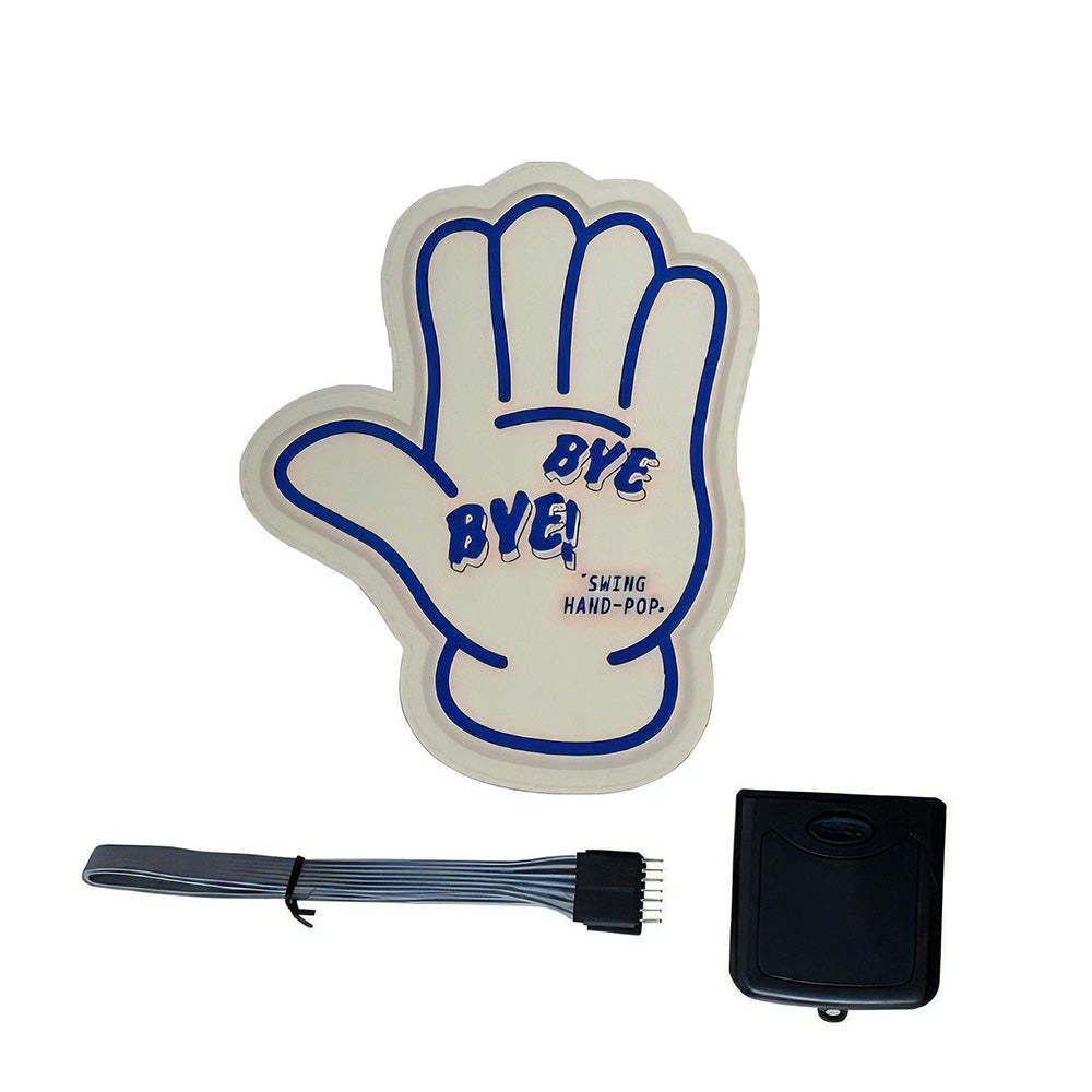 Car Windshield Glow Panel LED Car Sticker BYEBYE - yournamenecklaceuk