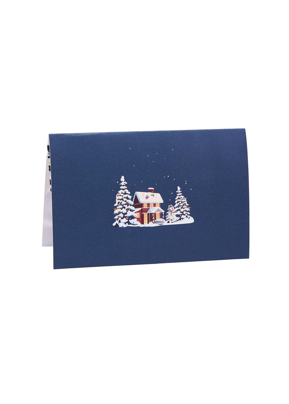 Christmas 3D Pop Up Card Christmas Elk Sleigh Greeting Card - yournamenecklaceuk