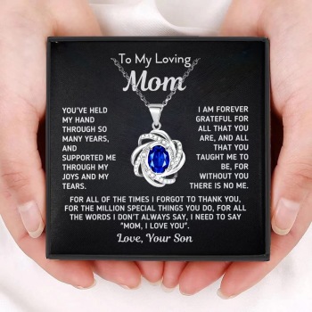Mother's Day Gifts The Everlasting Love Gift Set Eternal Rose with Necklace Eternal Rose and Necklace Gift Set -  NameNecklaceUK