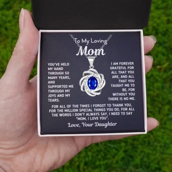 Mother's Day Gifts The Everlasting Love Gift Set Eternal Rose with Necklace Eternal Rose and Necklace Gift Set -  NameNecklaceUK