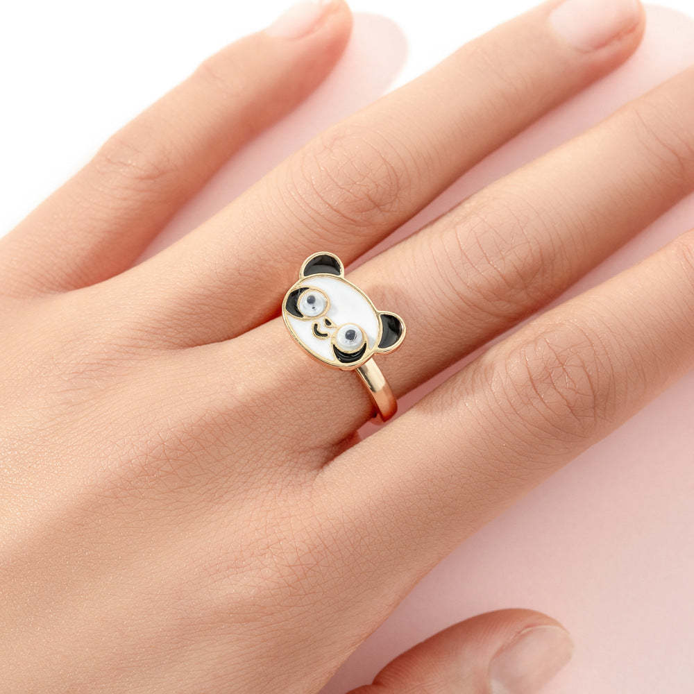 Fidget Rings for Anxiety Adjustable Rotating Rings for Women Girl Best Gifts for Birthday Holiday - yournamenecklaceuk