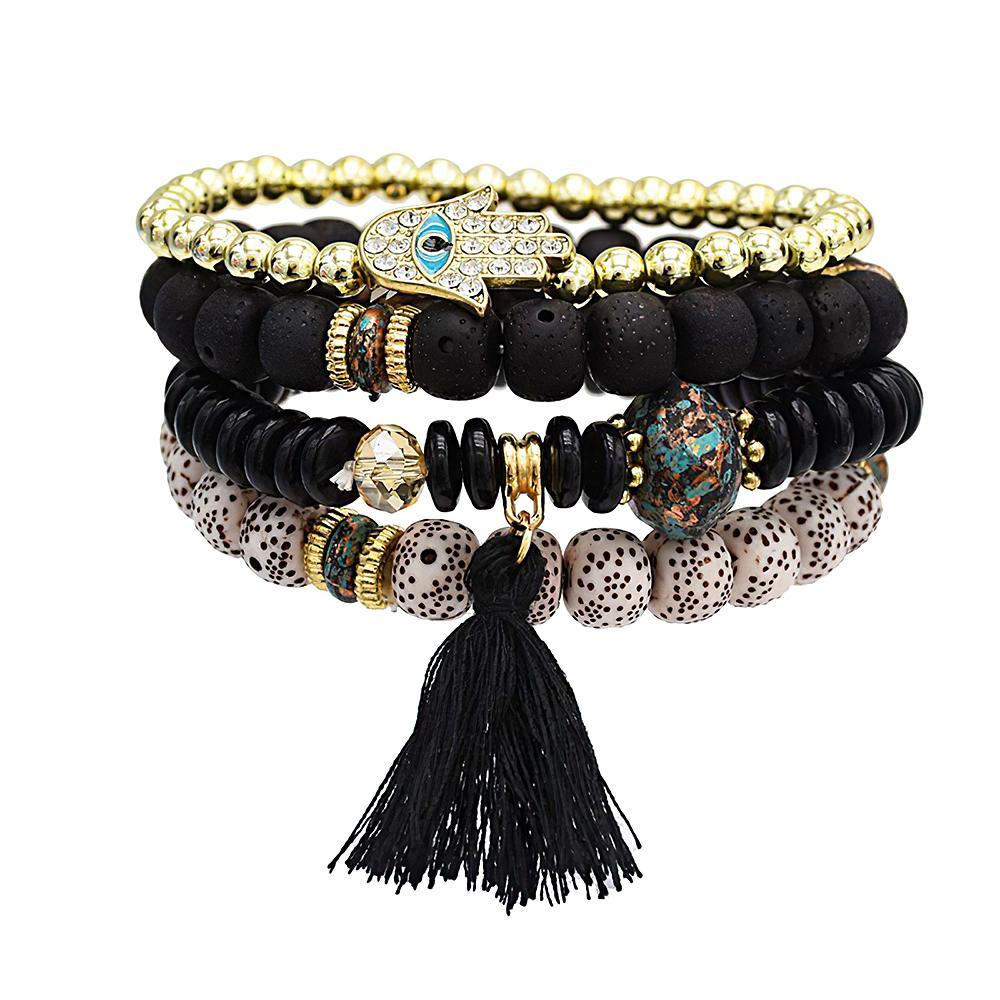 Bohemia Stacking Bracelets Multi-layer Trend Gifts for Girlfriend - yournamenecklaceuk
