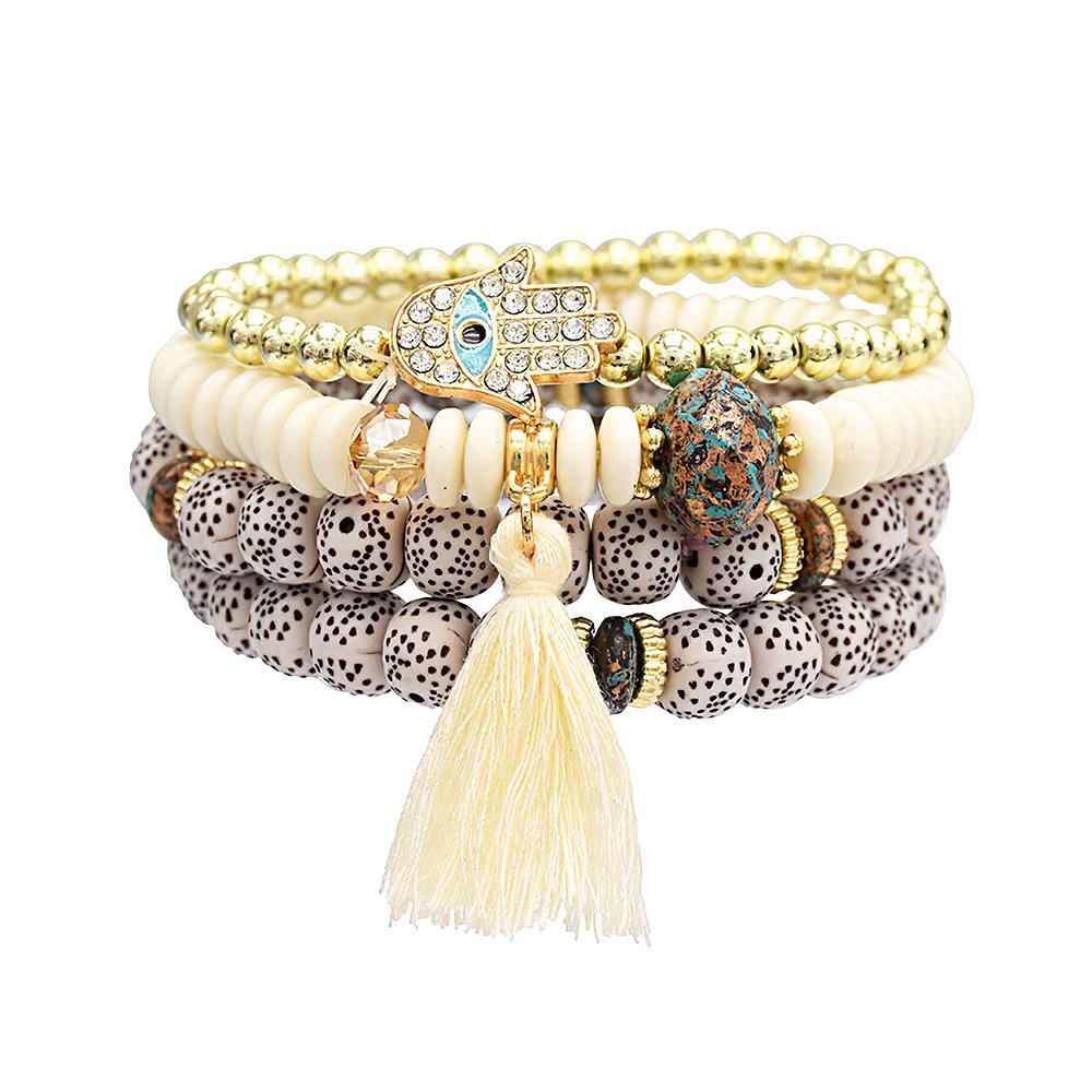 Bohemia Stacking Bracelets Multi-layer Trend Gifts for Girlfriend - yournamenecklaceuk