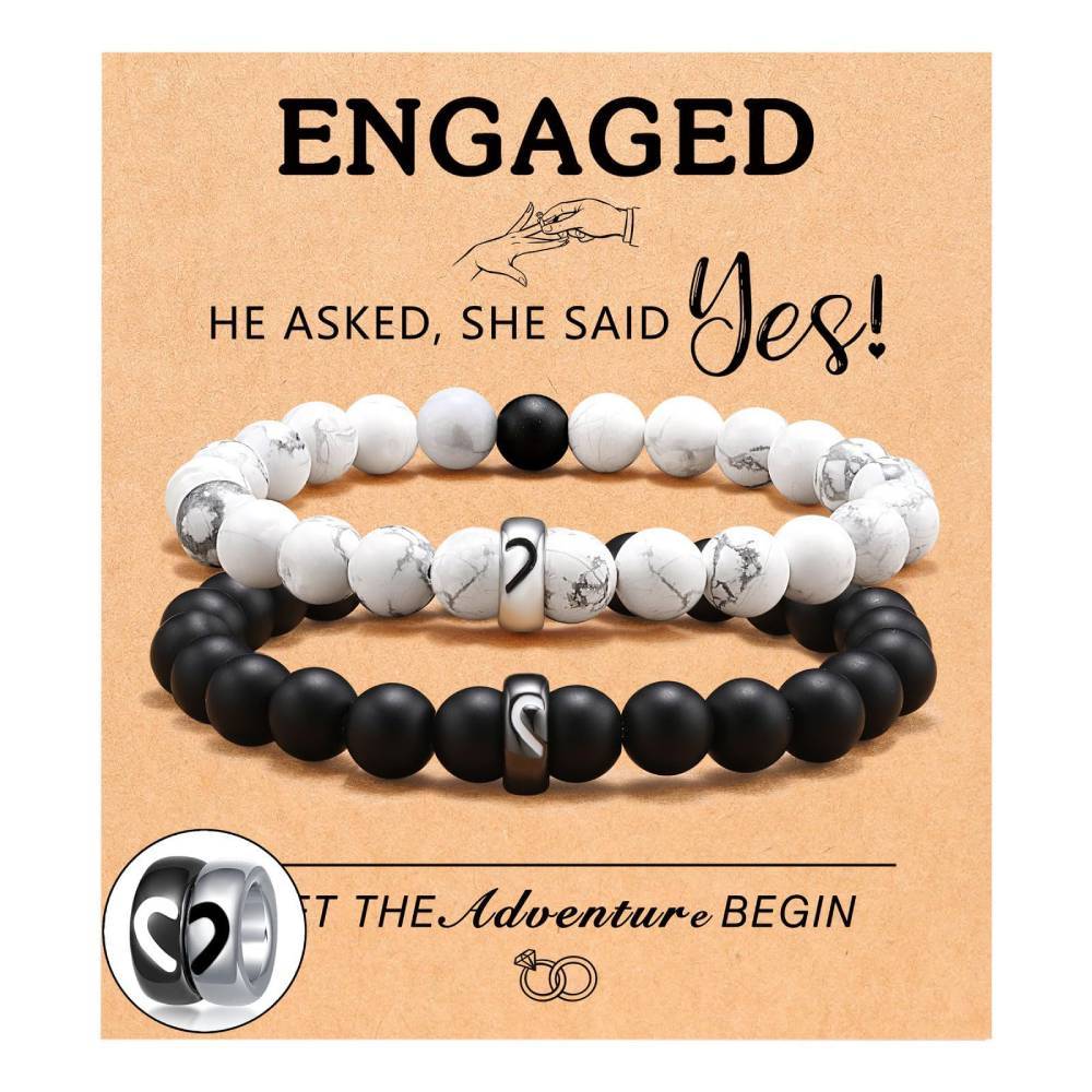 Matching Couple Ring Bracelets Gifts for Lover - yournamenecklaceuk