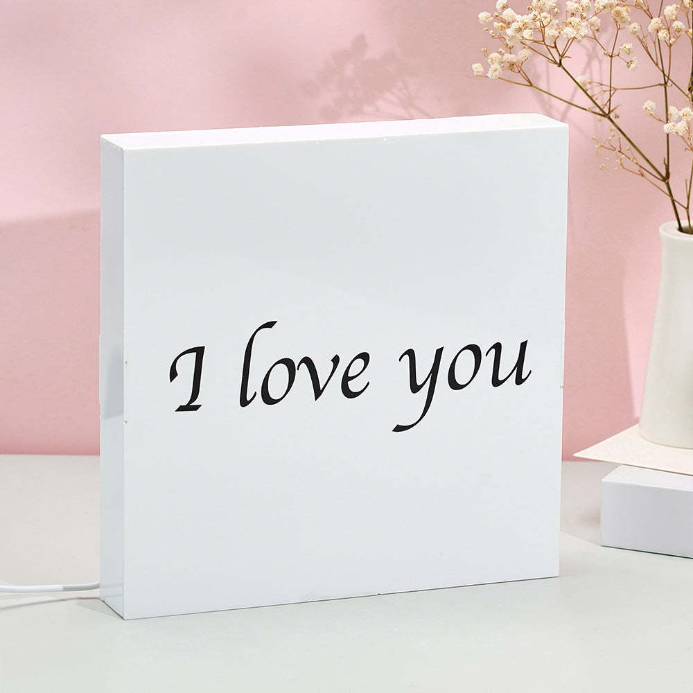 Custom Photo Acrylic Night Light Personalized Engraved Lamp Room Decor Gifts For Couples - yournamenecklaceuk
