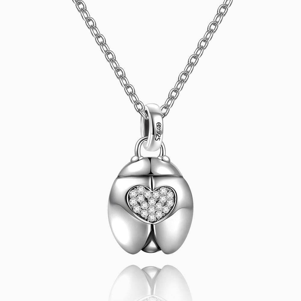 Love Bug Necklace Silver - soufeelus