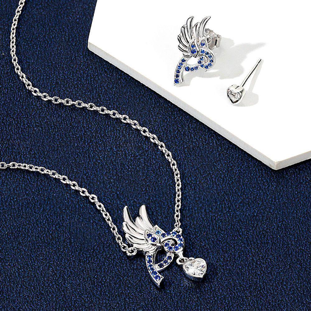Blue Robin Pendant Necklace - soufeelus