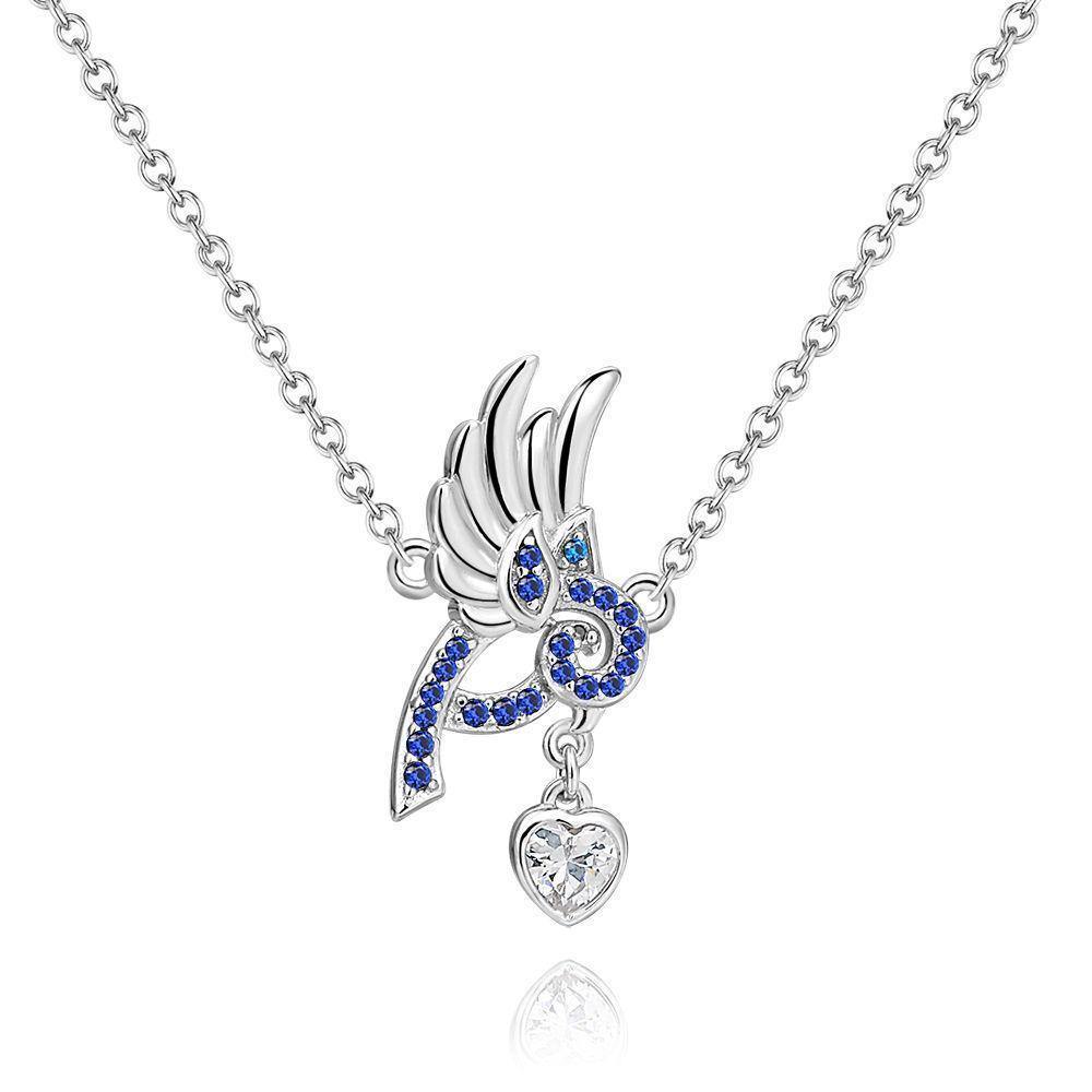 Blue Robin Pendant Necklace - soufeelus