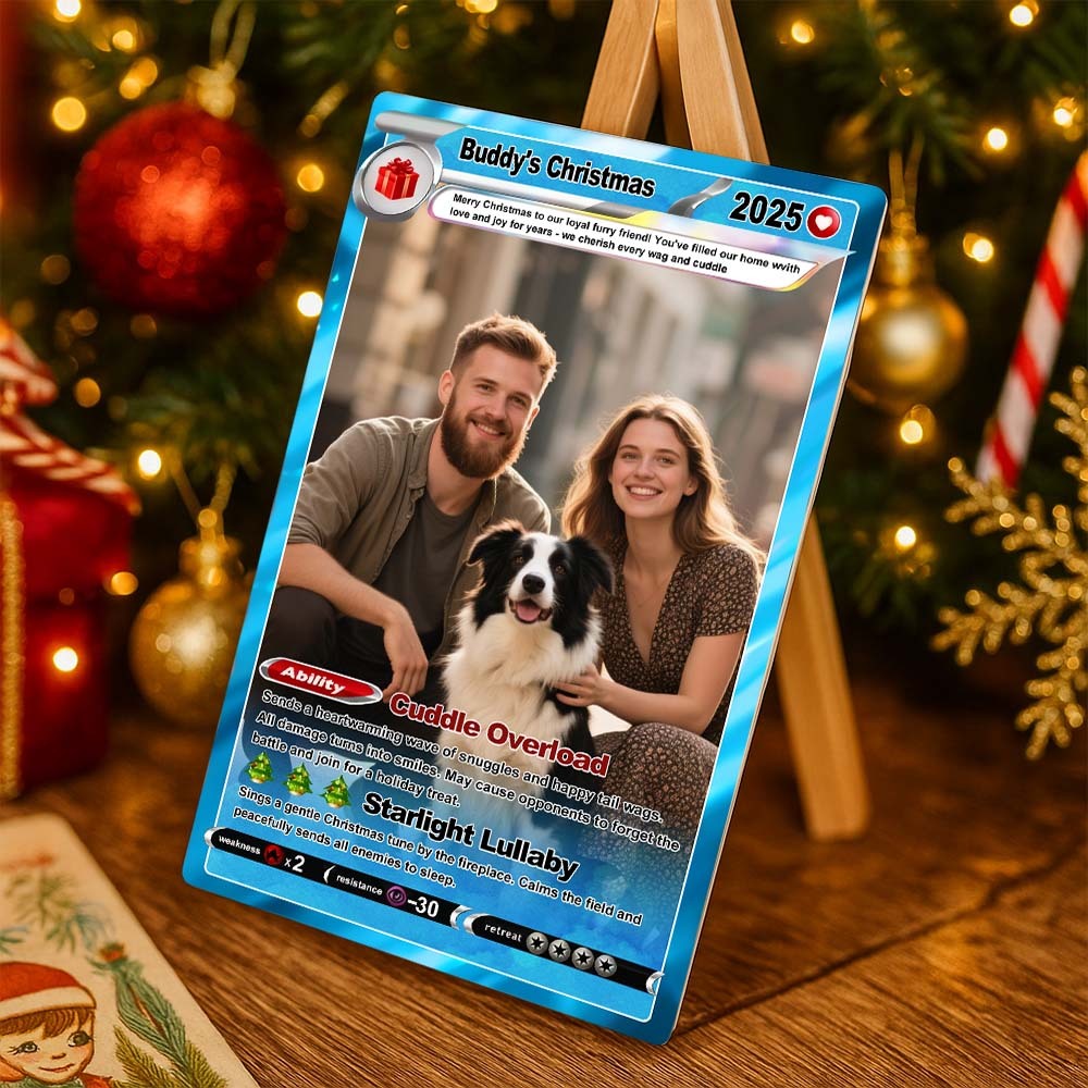 Christmas Custom Couple Card 2025 – Personalized Magic Love Card Keepsake -  NameNecklaceUK