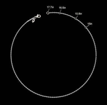 Silver Engraved Coordinate Bar Necklace
