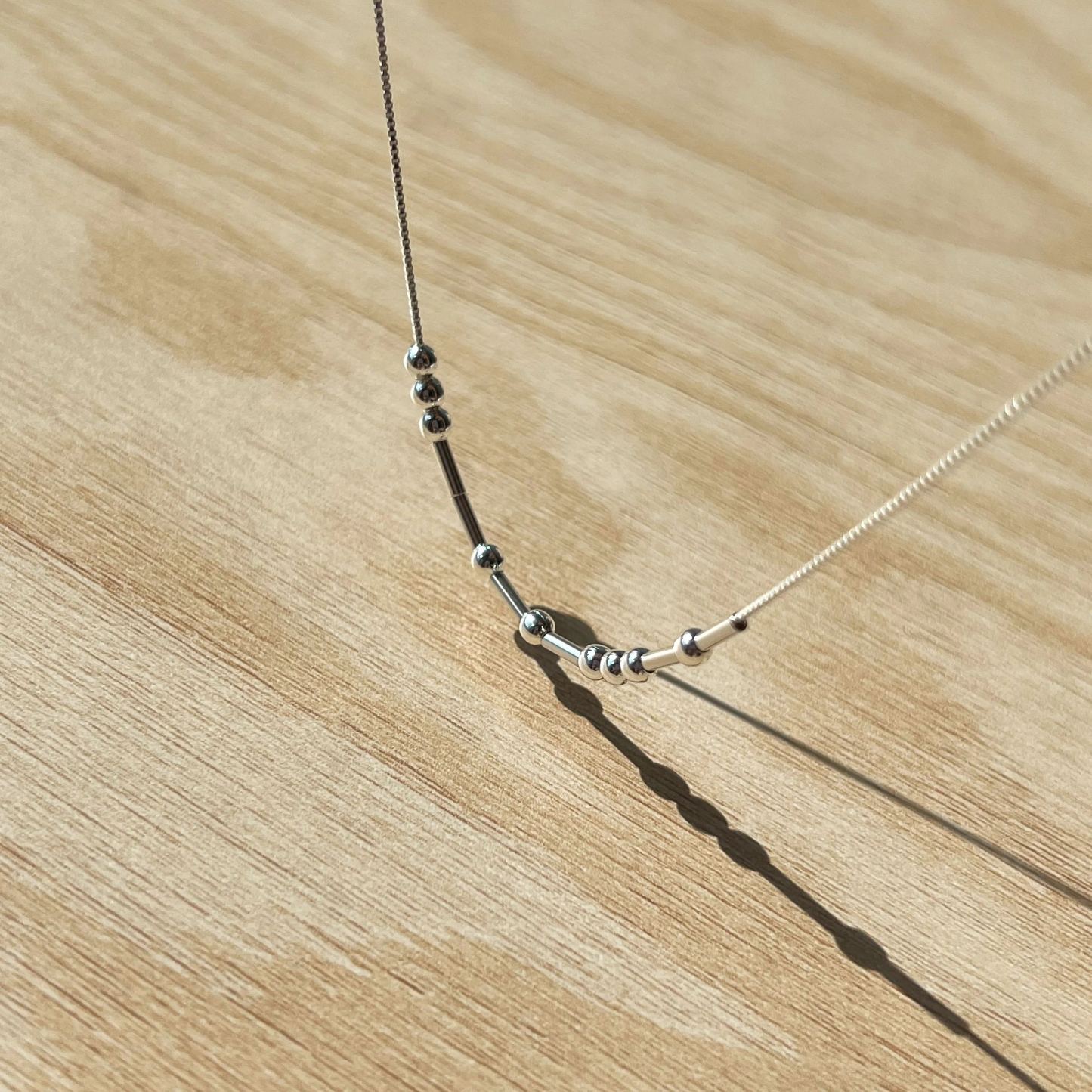 Morse Code Necklace