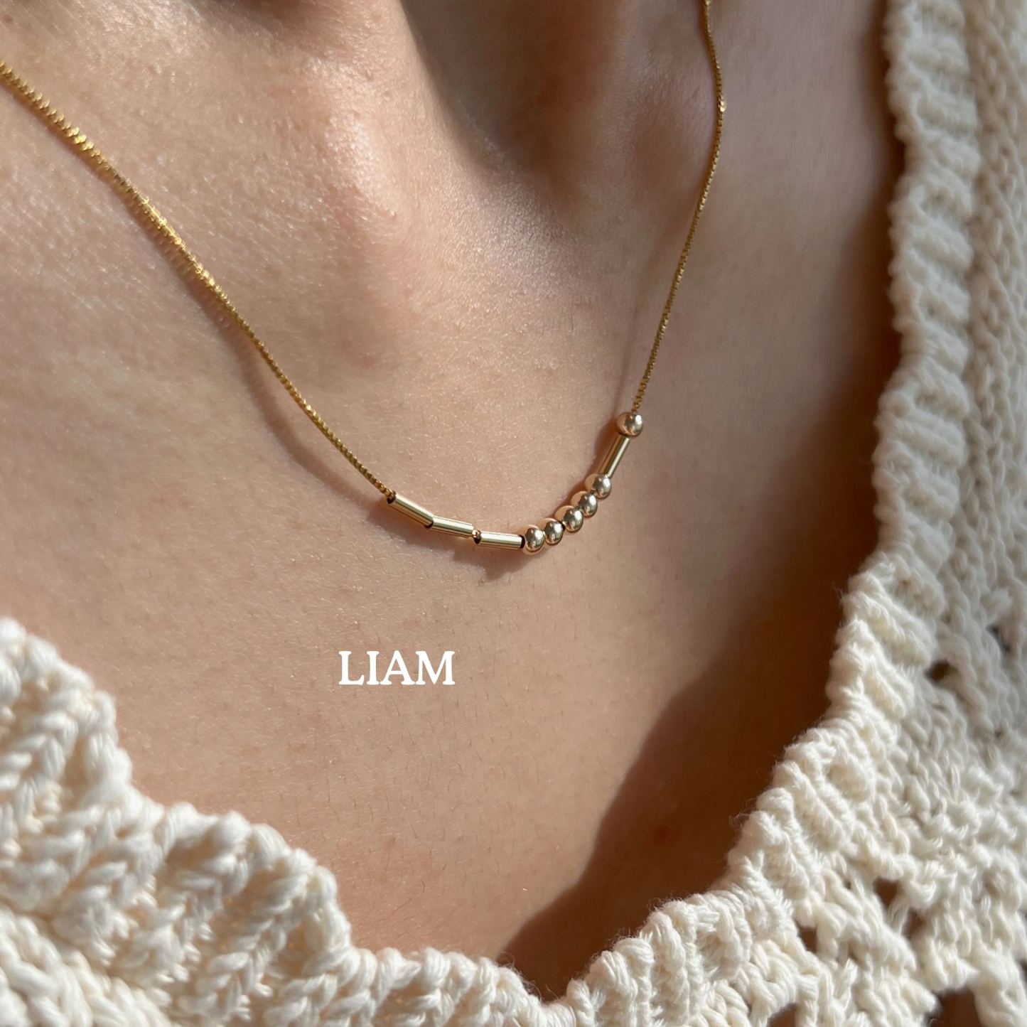 Morse Code Necklace