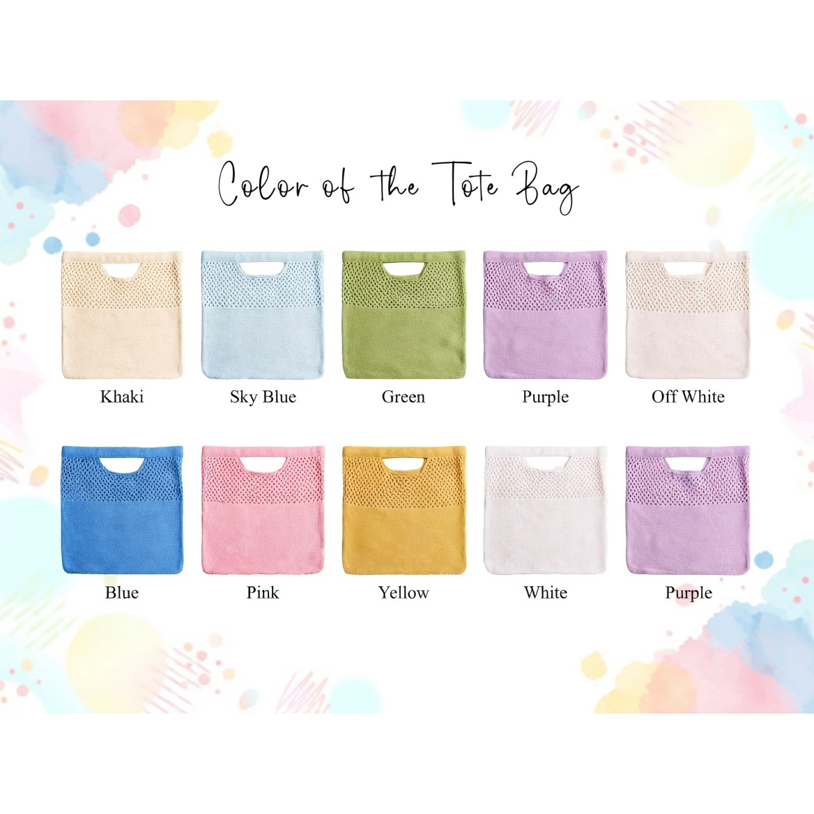 Personalized Name Crochet Tote Bag Custom Script Name Crochet Shoulder Bag Hand Knit Summer Beach Bag Gifts for Her -  NameNecklaceUK