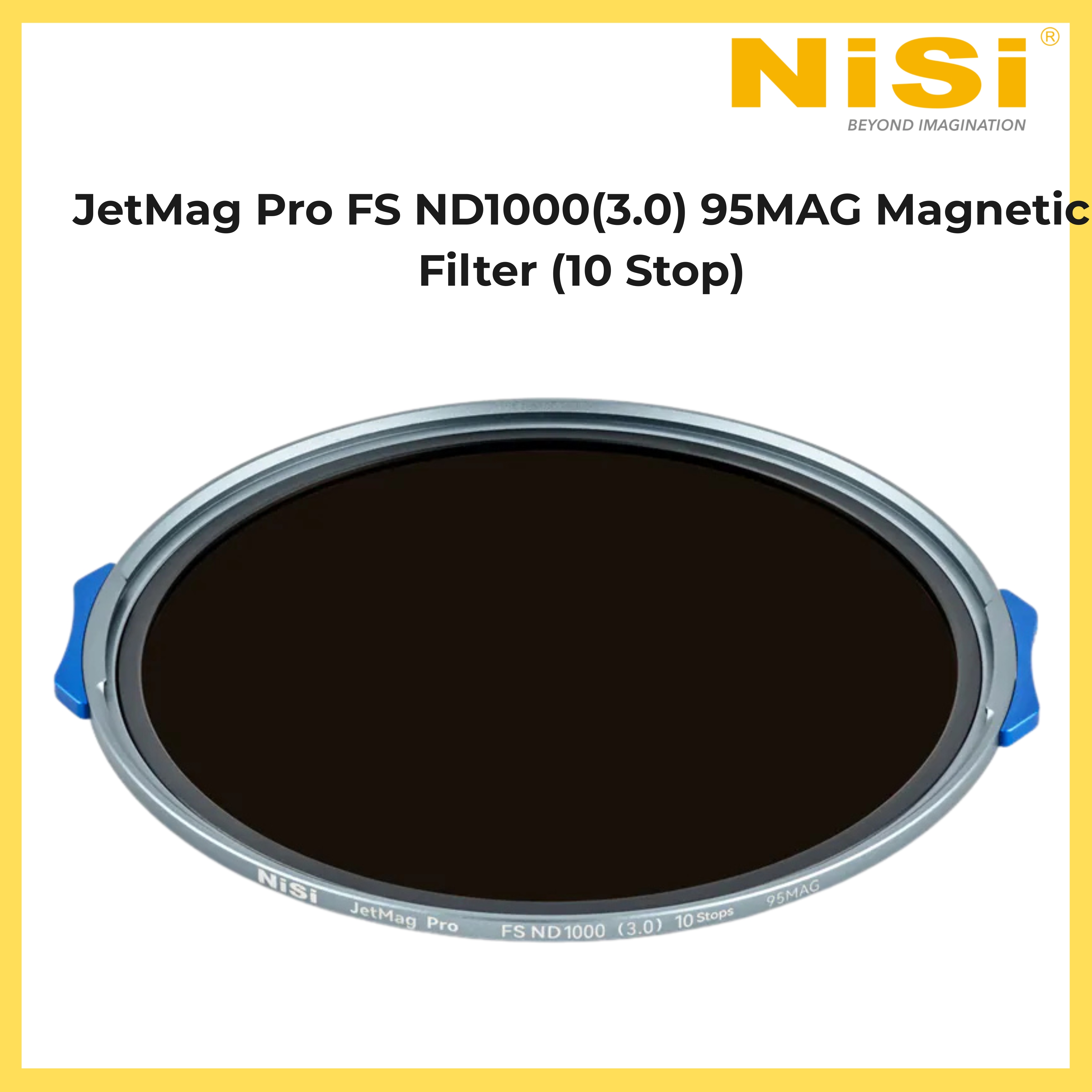 NiSi JetMag Pro FS ND1000(3.0) 95MAG Magnetic Filter (10 Stop)