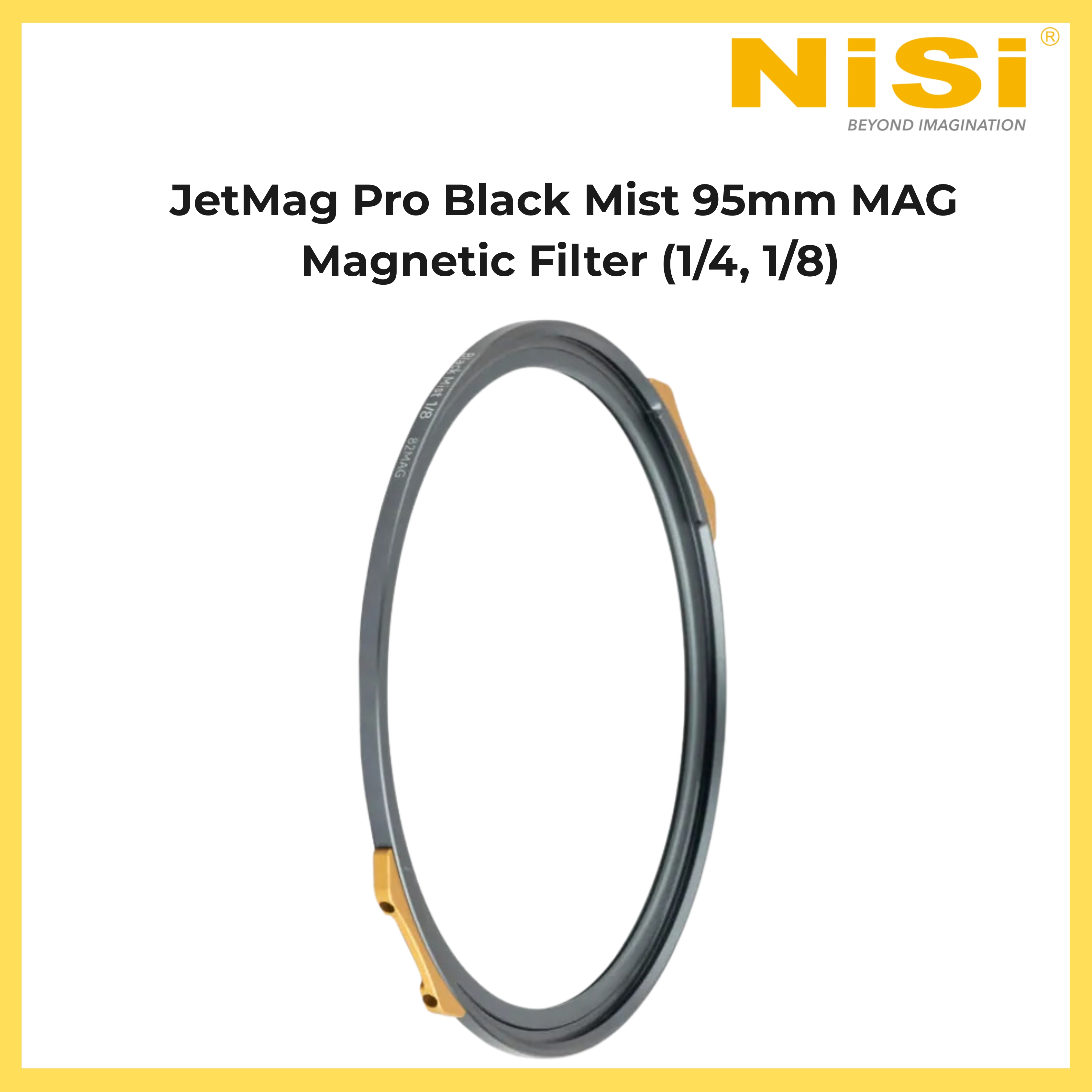 NiSi JetMag Pro Black Mist 95mm MAG Magnetic Filter (1/4, 1/8)