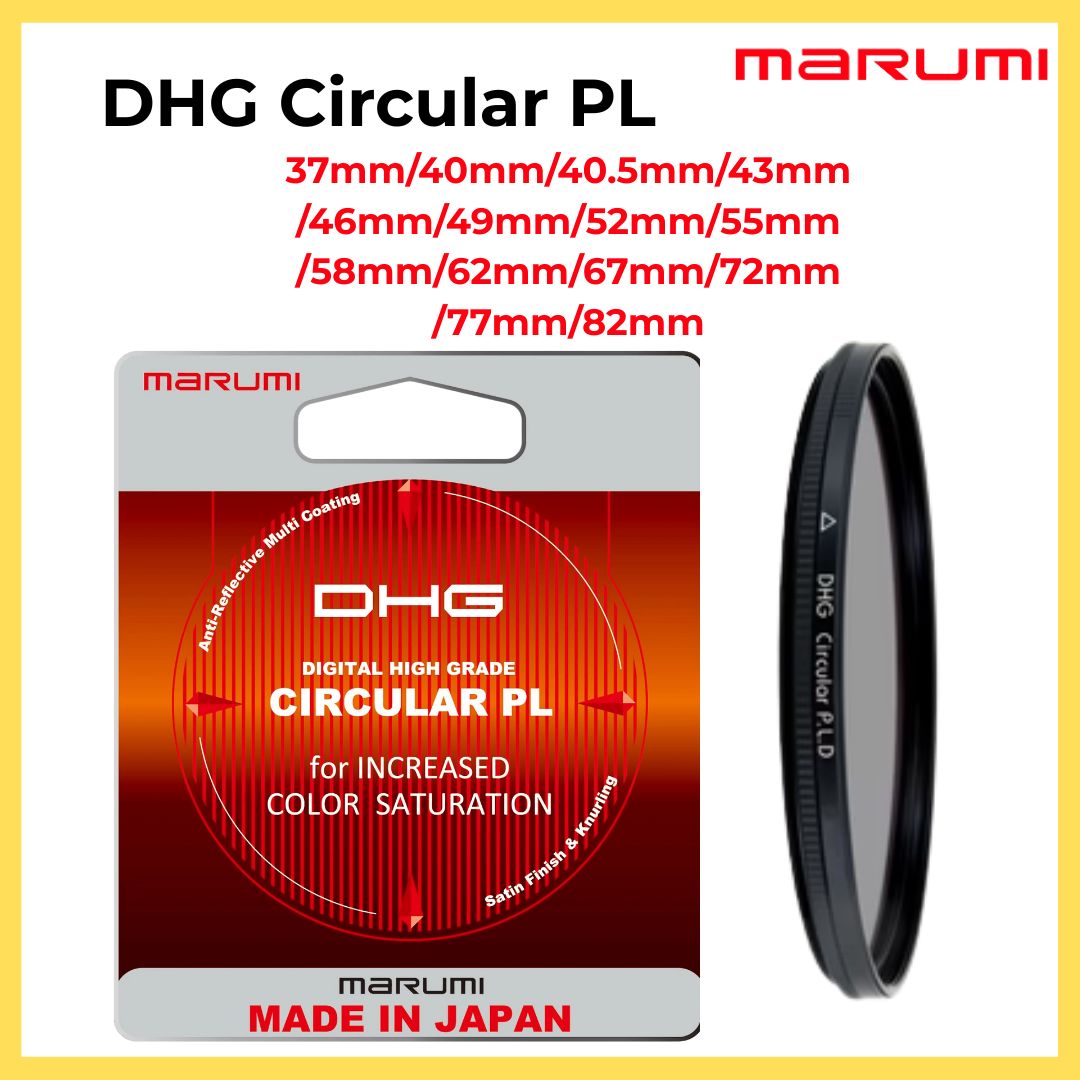 Marumi DHG Circular PL Digital High Grade Circular Polarizing Filter