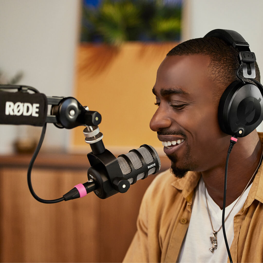 RODE PodMic Dynamic Podcasting Microphone (Black)