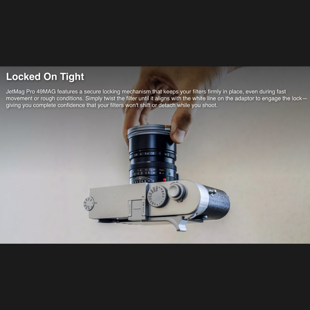 NiSi JetMag Pro 39mm-49MAG Magnetic Adaptor Ring 39MM / 40.5MM /43MM /46MM /49MM