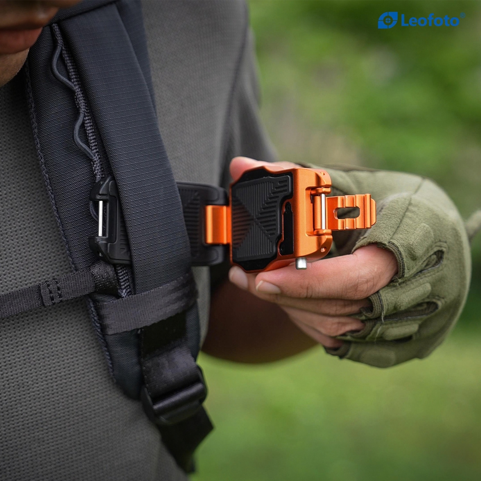 Leofoto QF-03Backpackquick-Release Mount