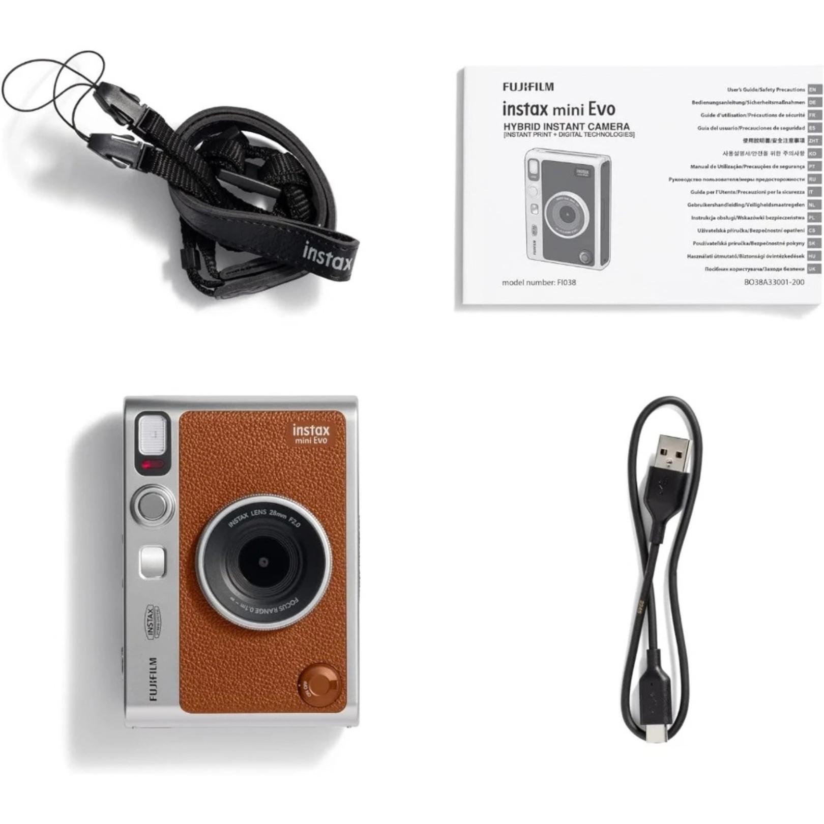 Fujifilm Instax Mini Evo Instant Camera