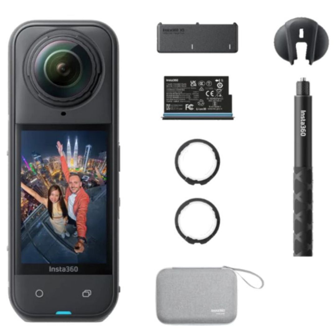 Insta360 X5 8K 360 Action Camera  Starter Bundle/Essential Bundle/Motorcycle Bundle