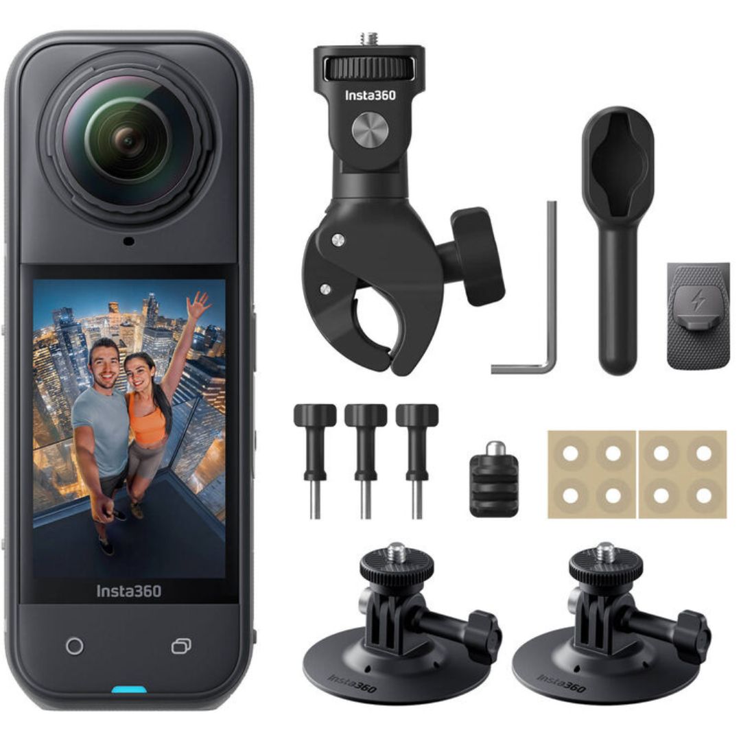 Insta360 X5 8K 360 Action Camera  Starter Bundle/Essential Bundle/Motorcycle Bundle