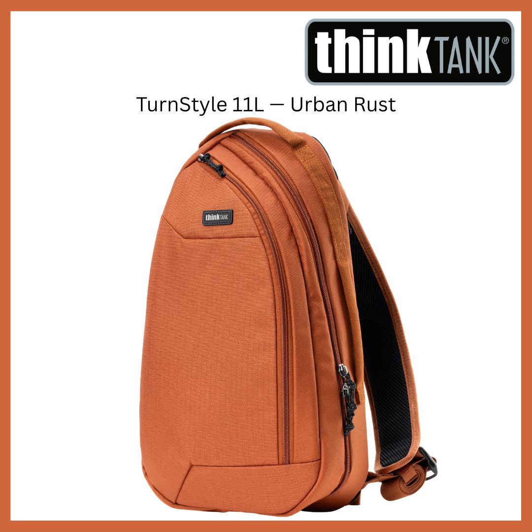 Think Tank Photo Turnstyle 11L Fits 1 body (ungripped) and 2 to 3 lenses; 1 to 2 zooms