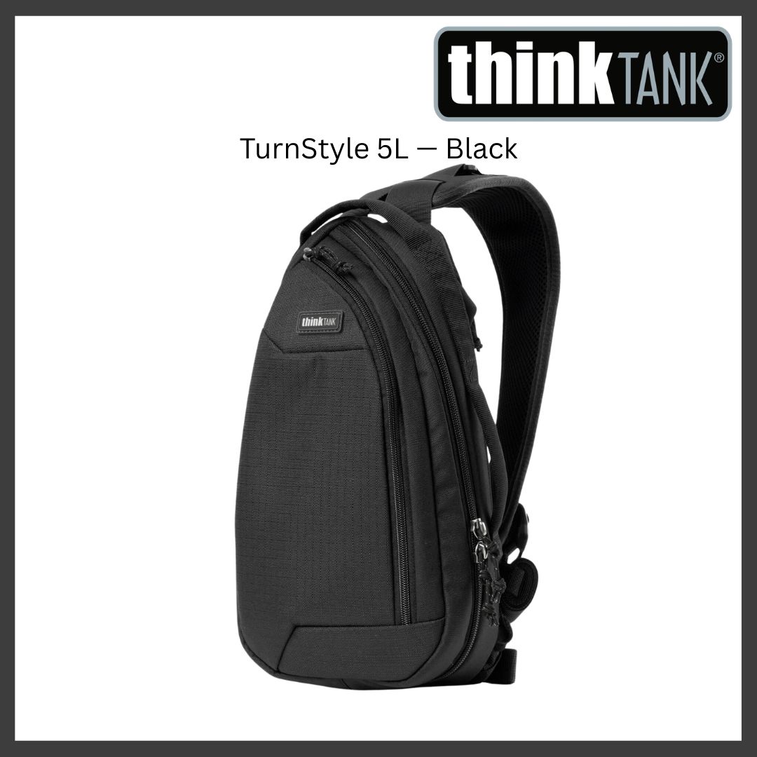 Think Tank Photo Turnstyle 5L Sling Bag Fits 1 body (ungripped) and 2 to 3 lenses