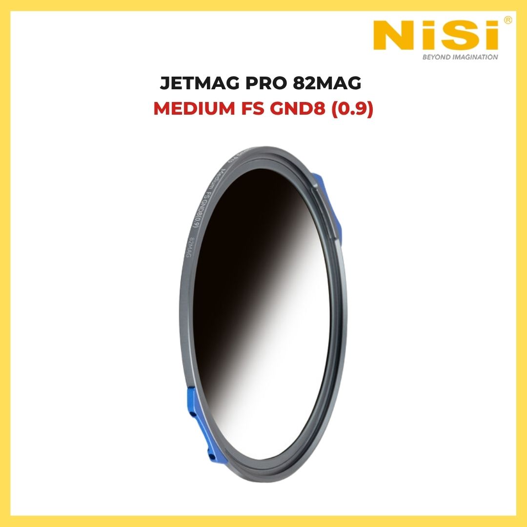 Nisi JetMag Pro Medium FS GND8 (0.9) (82MAG)Graduated ND Magnetic Filter