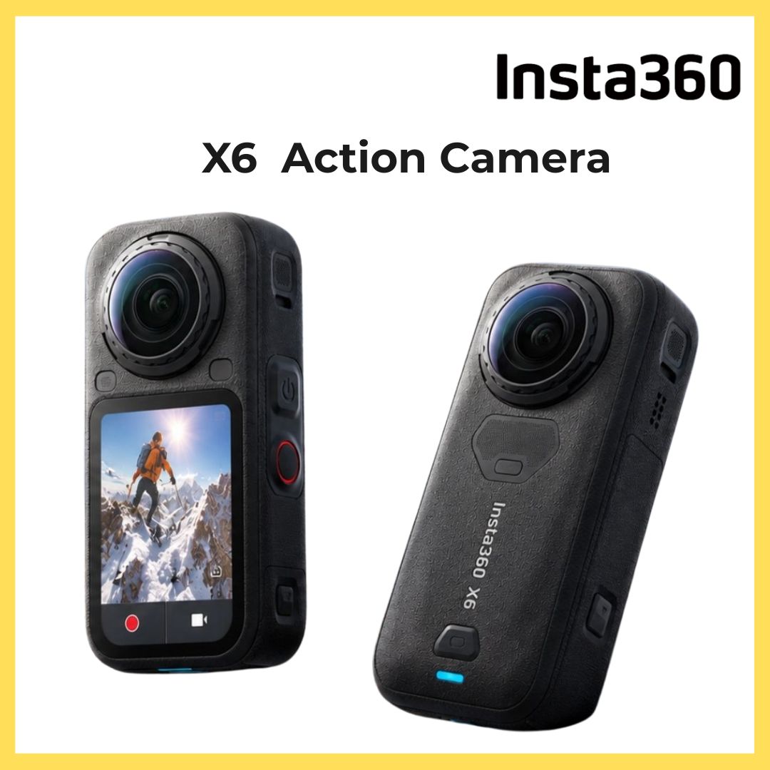 Insta360 X6 Action Camera - Standard Combo/ Essential Combo / Motorcycle Bundle