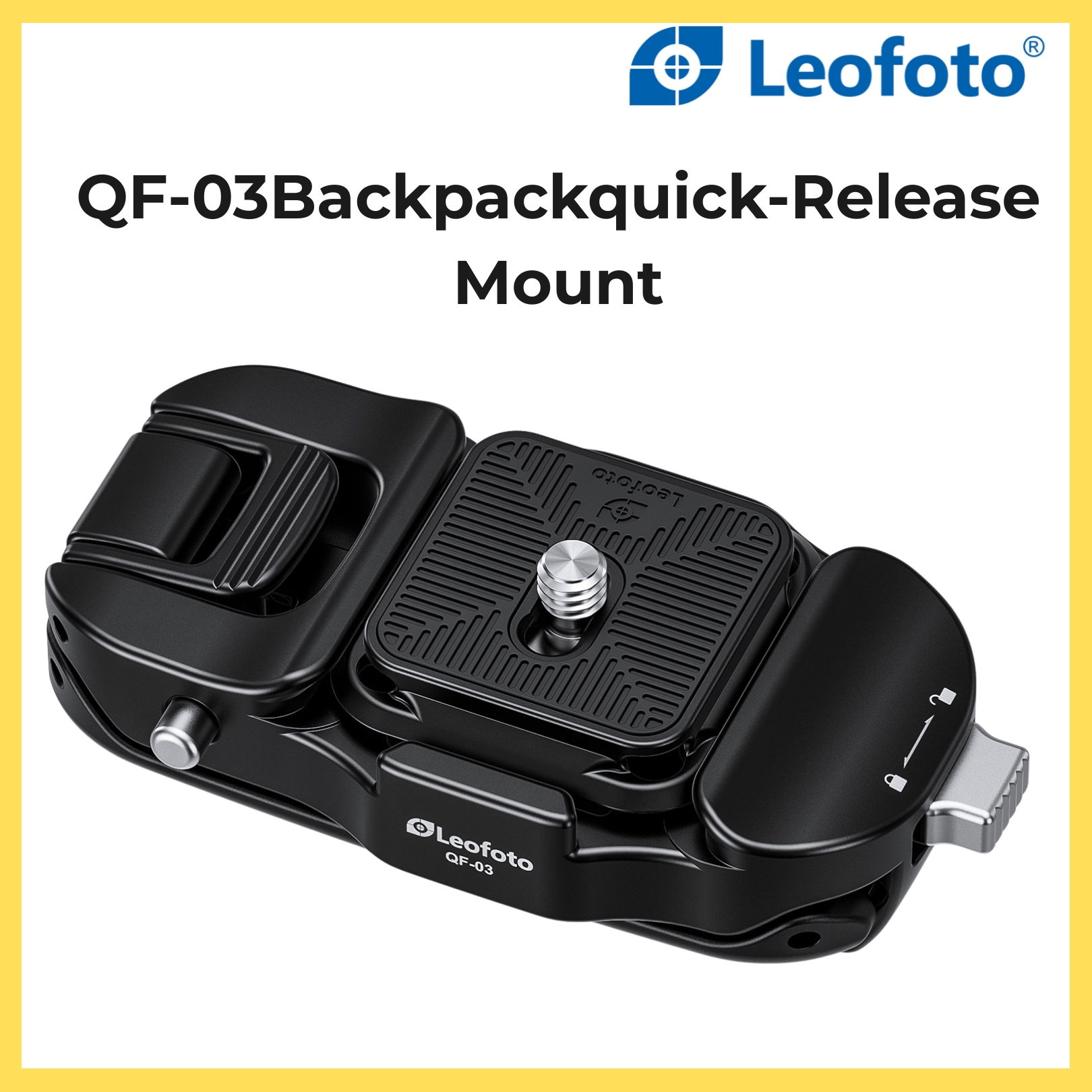 Leofoto QF-03Backpackquick-Release Mount