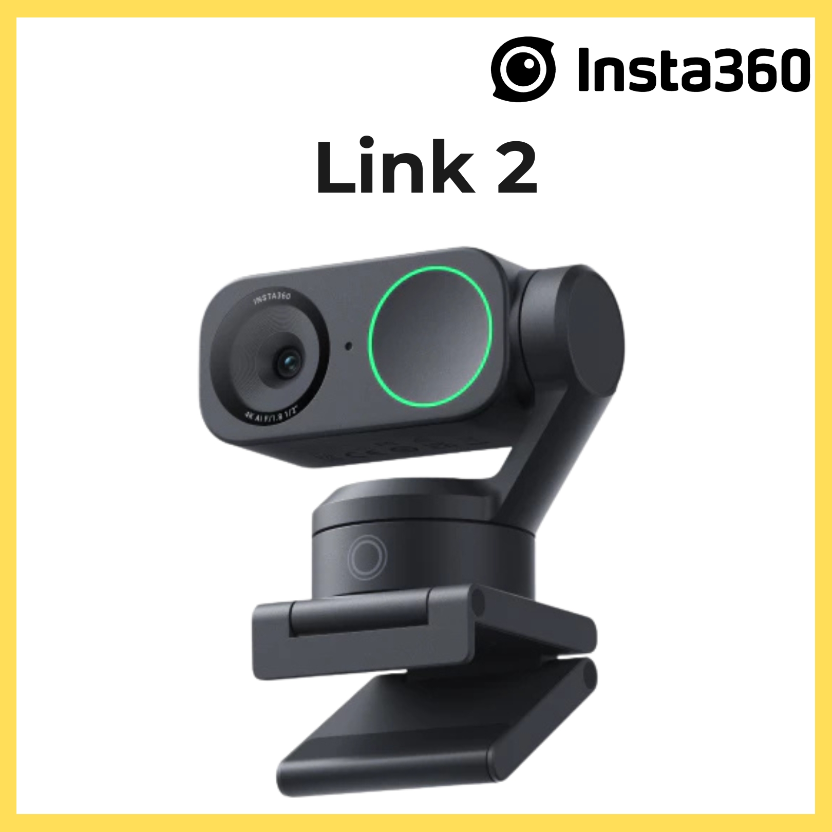 Insta360 Link 2-AI-powered 4K Webcam