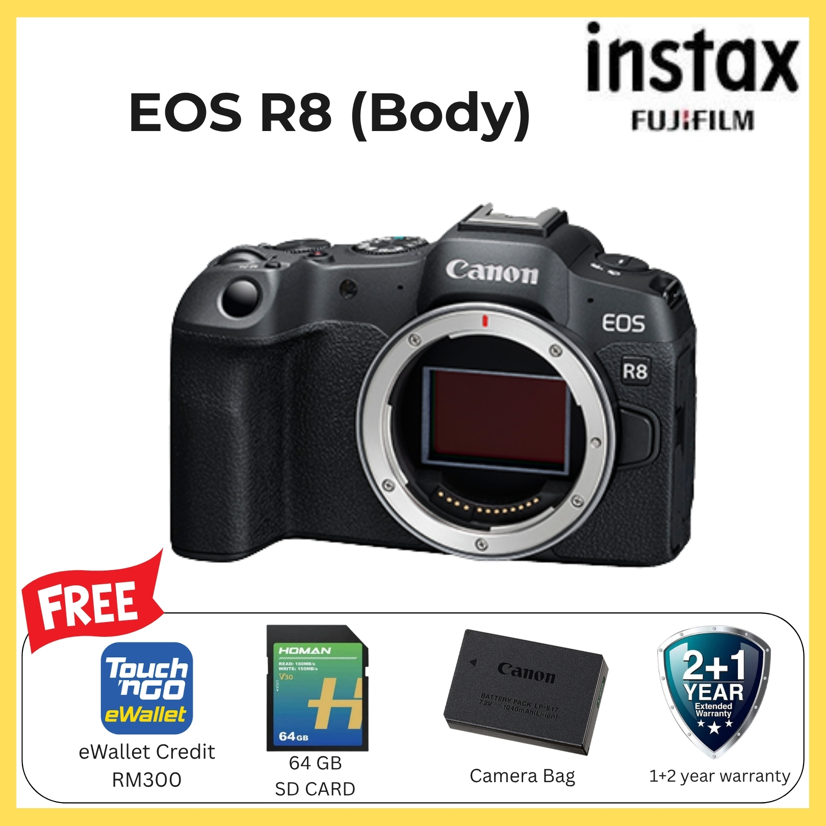 Canon EOS R8 Body