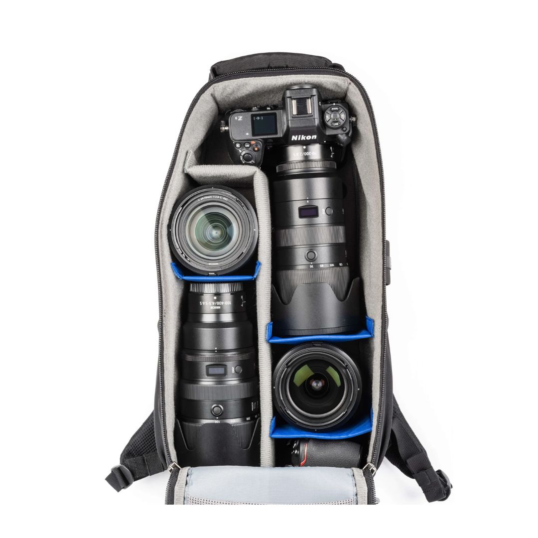 Think Tank Photo Glass Limo Backpack for long lenses up to 600mm f/4 or regular DSLR/Mirrorless Body
