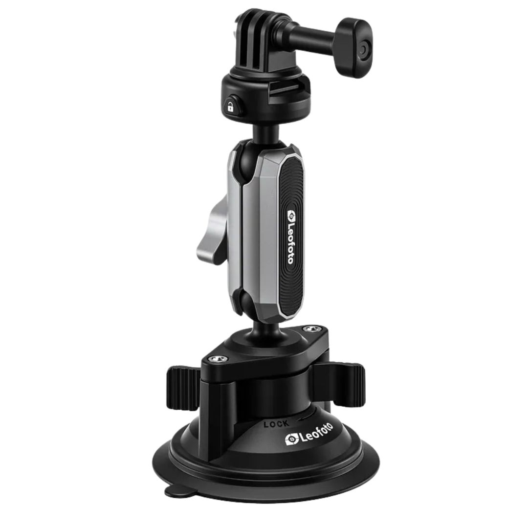Leofoto LAC-04 Action Camera Suction Cup Mount