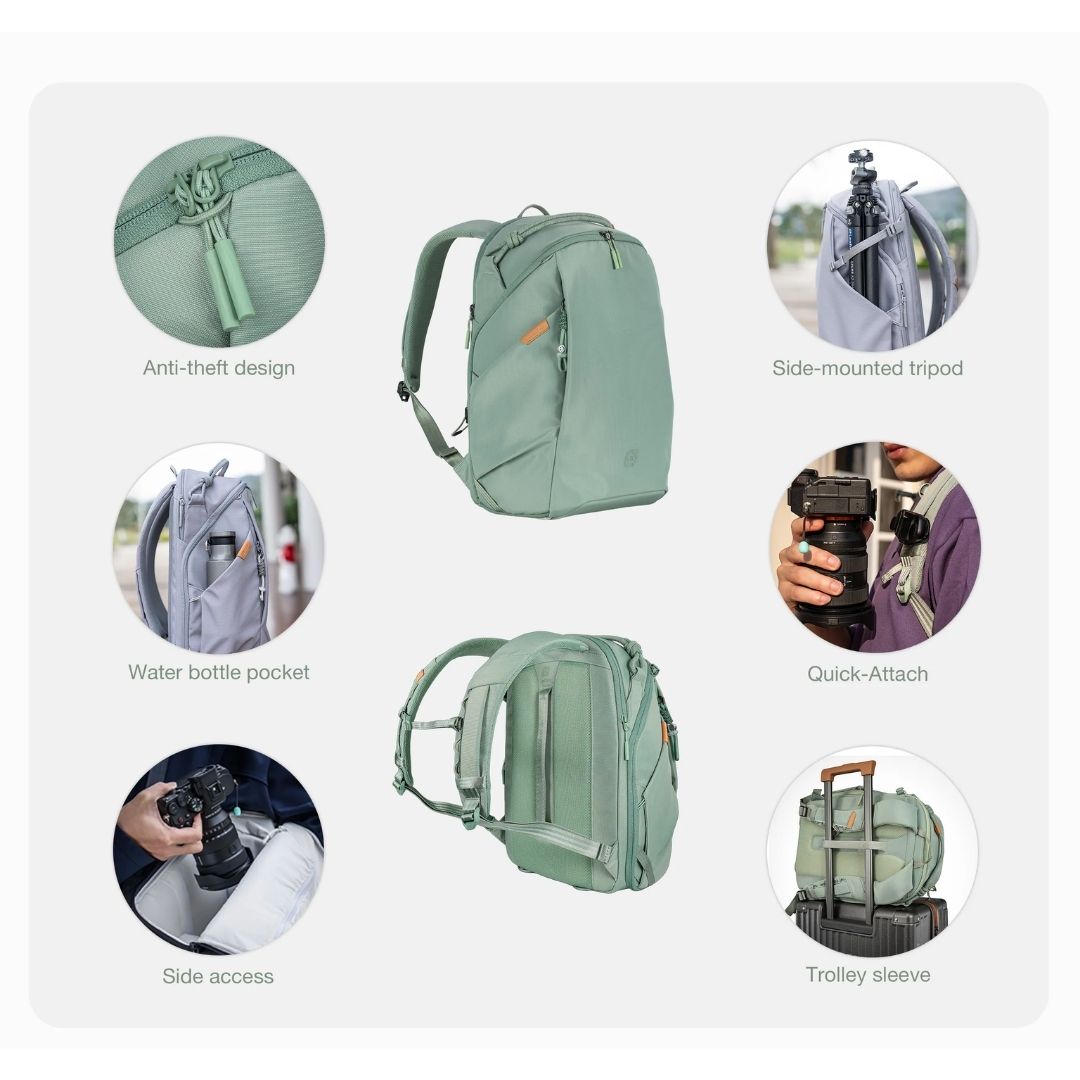 LEOFOTO Daylite 17L Bag UPA-17B ( BAG+ CUBE) Camera BackPack