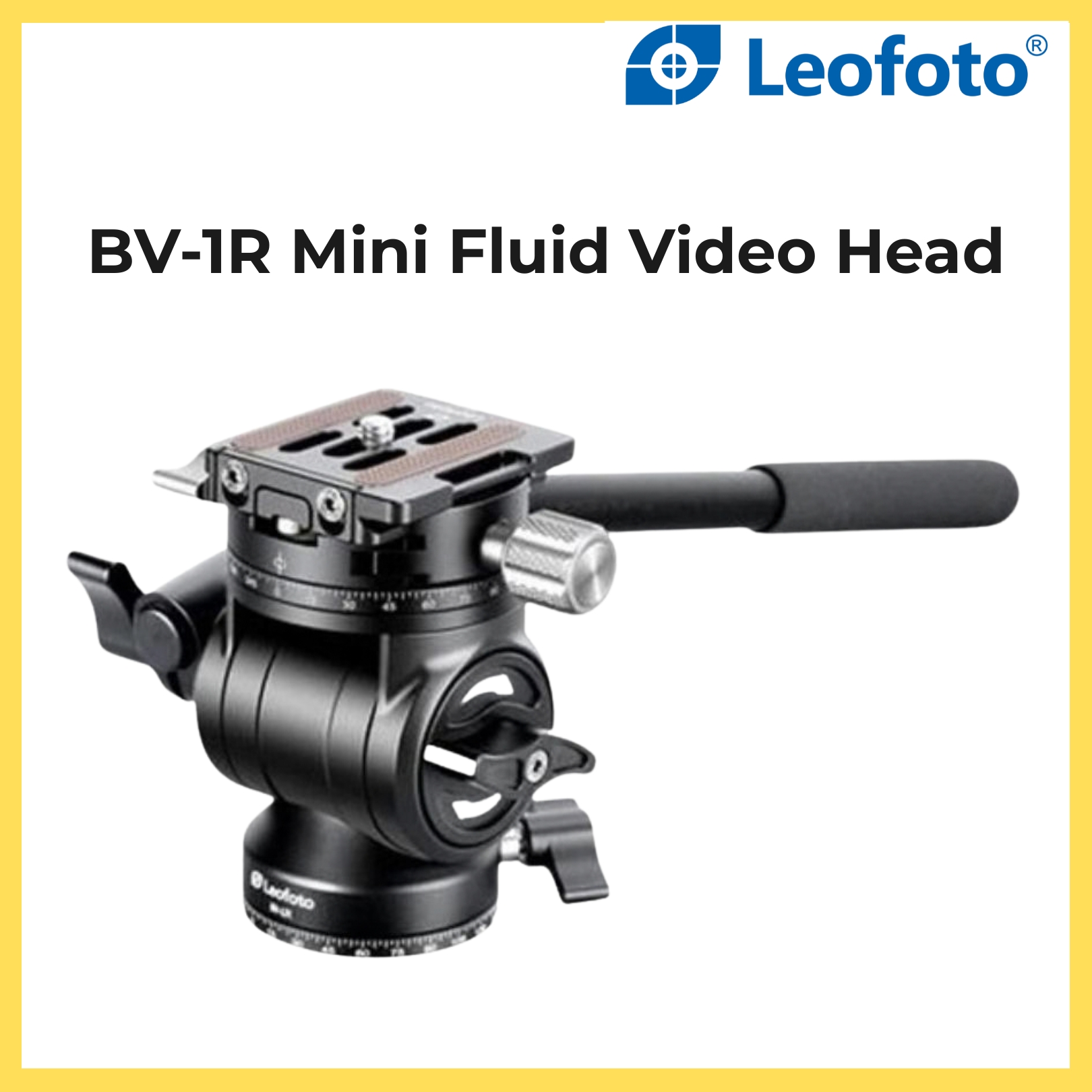 Leofoto BV-1R Mini Fluid Head