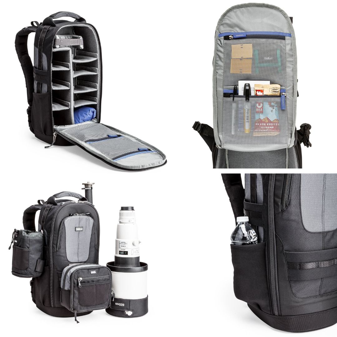 Think Tank Photo Glass Limo Backpack for long lenses up to 600mm f/4 or regular DSLR/Mirrorless Body