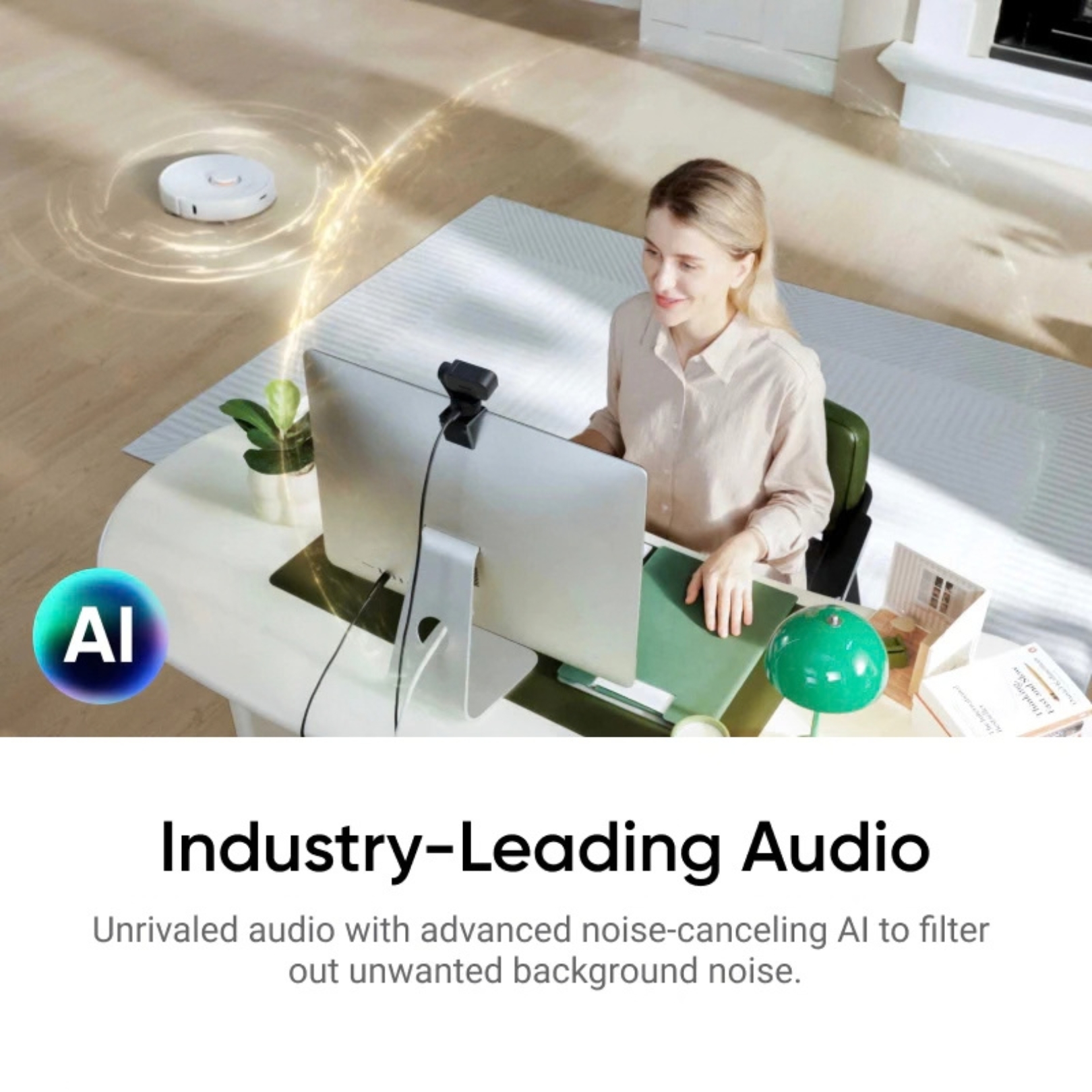 Insta360 Link 2-AI-powered 4K Webcam