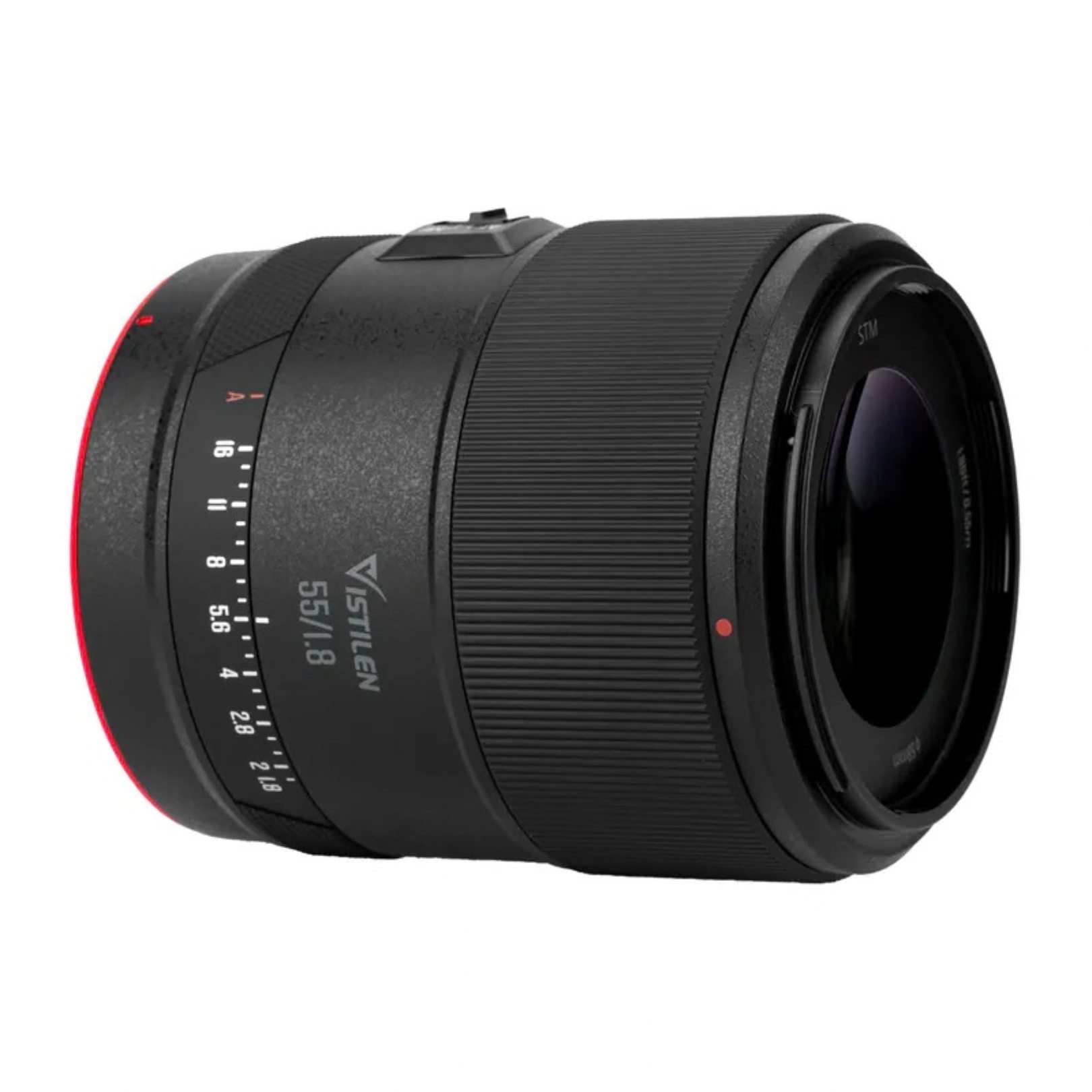 Vistilen 55mm f1.8 Pro Full Frame Auto Focus STM Lens for EFR Mount Cameras