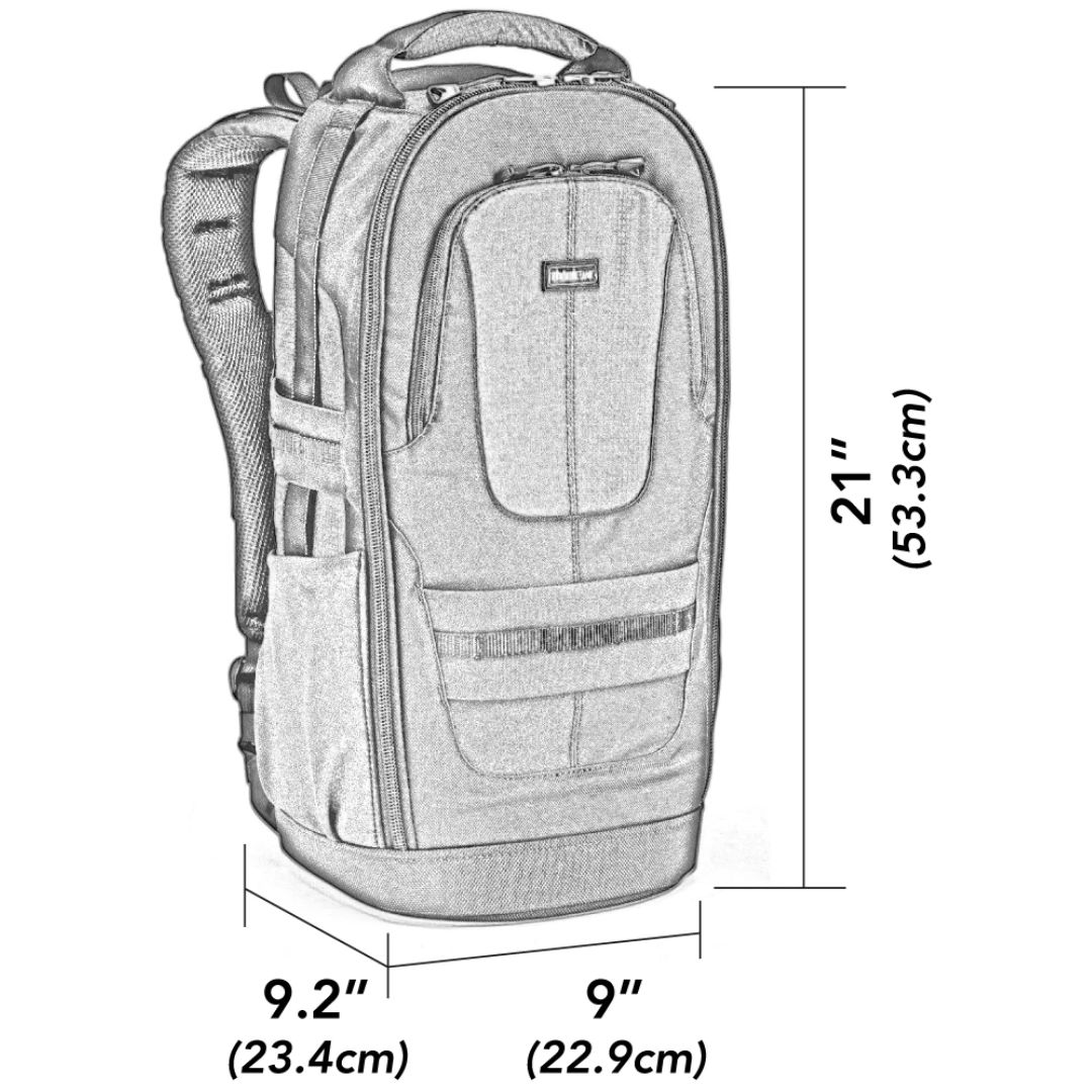 Think Tank Photo Glass Limo Backpack for long lenses up to 600mm f/4 or regular DSLR/Mirrorless Body